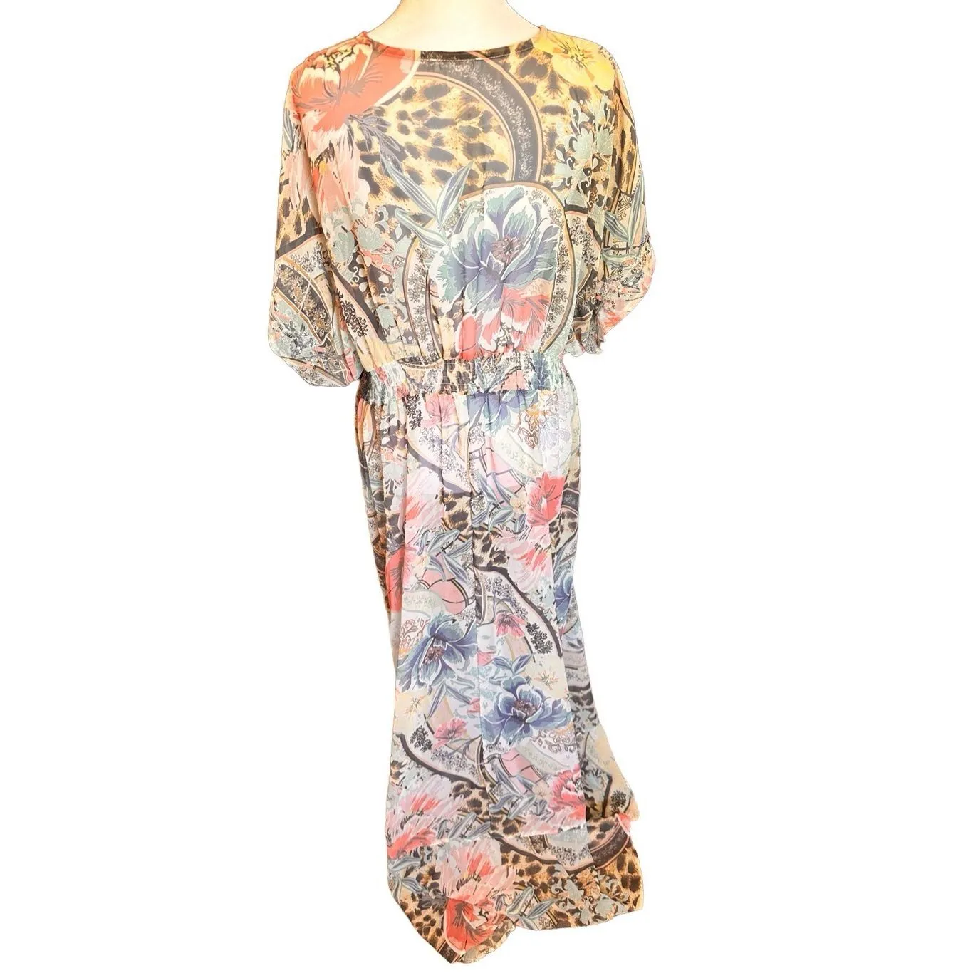 Venus Embellished Floral & Paisley Print Maxi Top NWT - Image 7