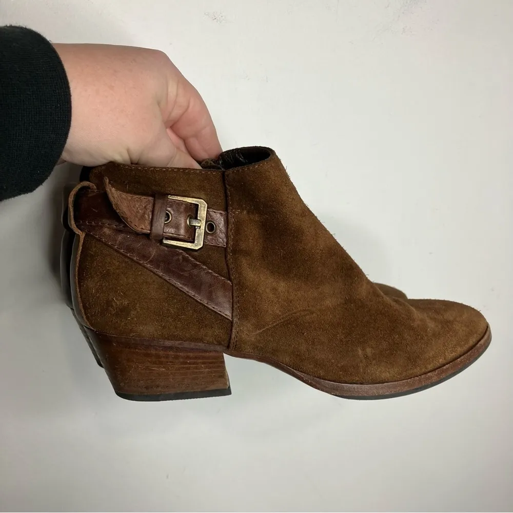 Aquatalia brown suede ankle boots size‎ 6.5 - Image 2