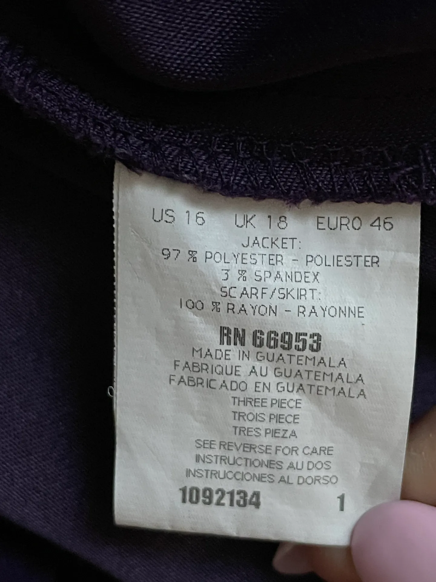 Dresses Petite Purple Velvet Jacket Blazer Button Down Size 16 - Image 10