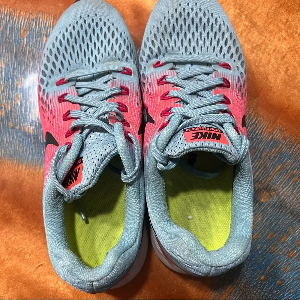 Nike Zoom Pegasus 34 Shoes Pink size 8.5 - Image 4
