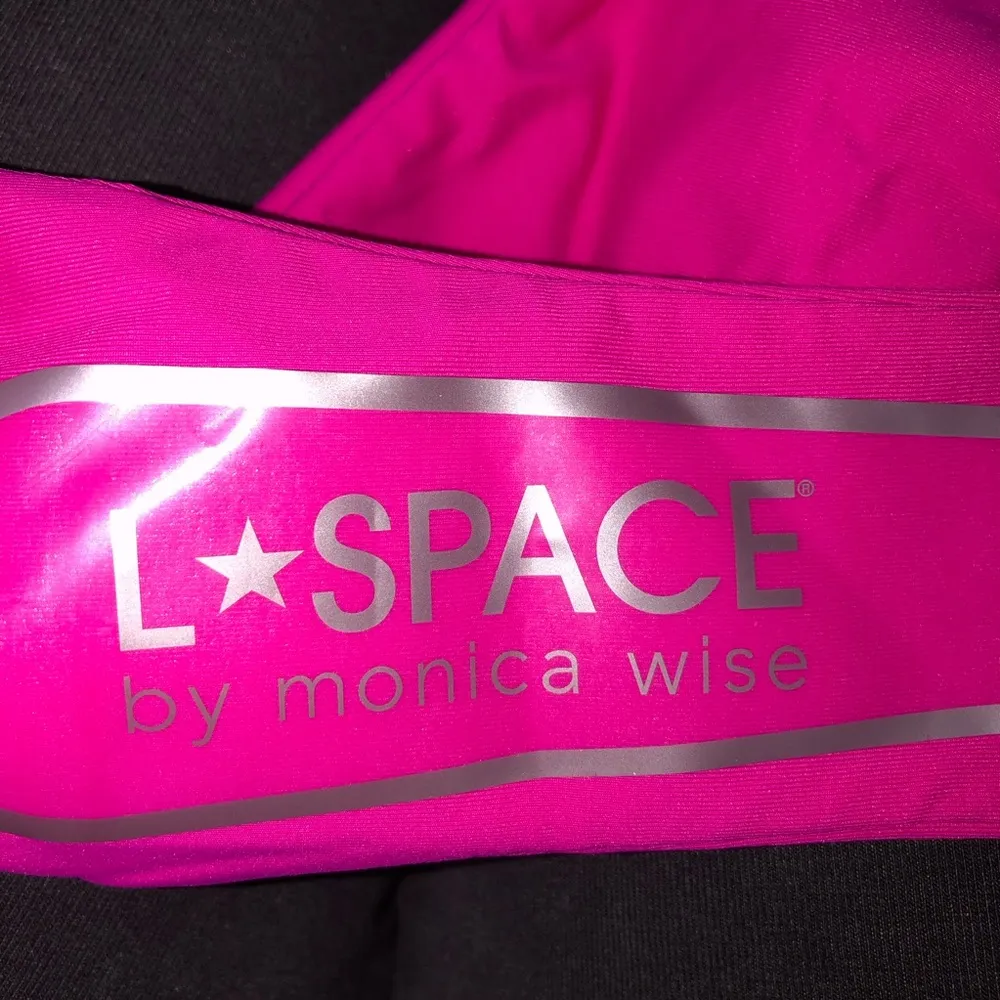 L*Space Ziggy Bikini Bottom in Bougainvillea Pink XL NWT - Image 8