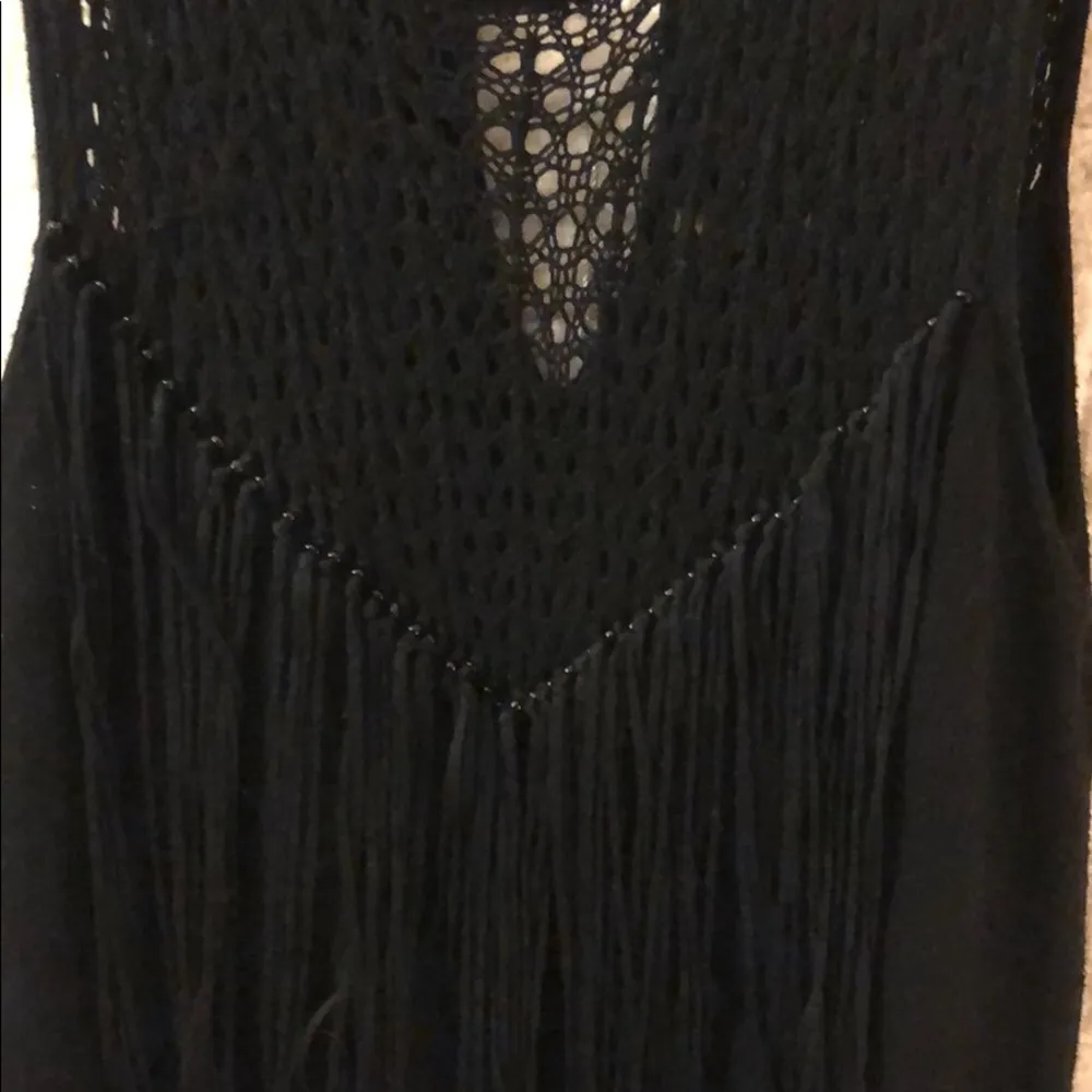 NWT Finders Keepers Fringe Bodycon Dress - Image 3