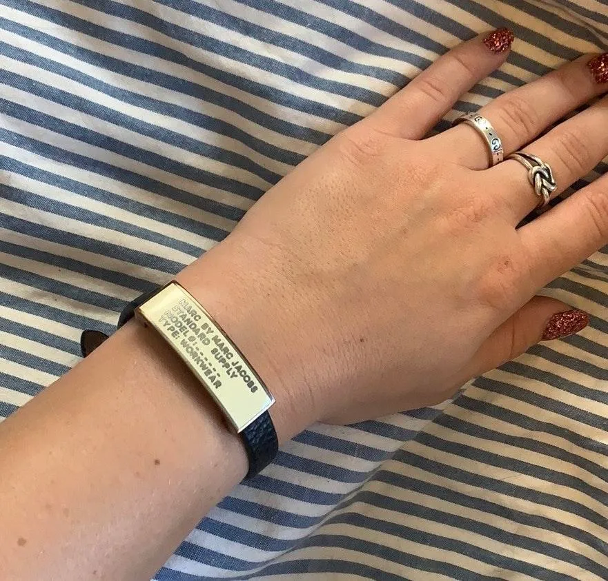 Marc Jacob’s Dog Tag Bracelet  - Image 6