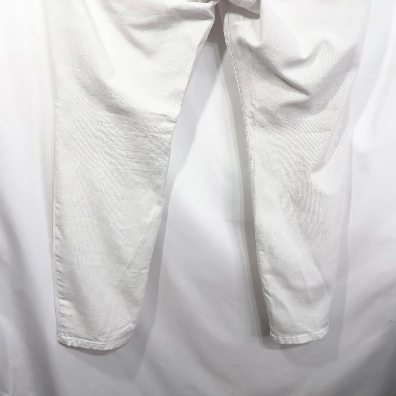 Torrid Plus Size 18 Jeans Denim‎ White Embroidered Pocket Skinny Mid Rise 937 - Image 8