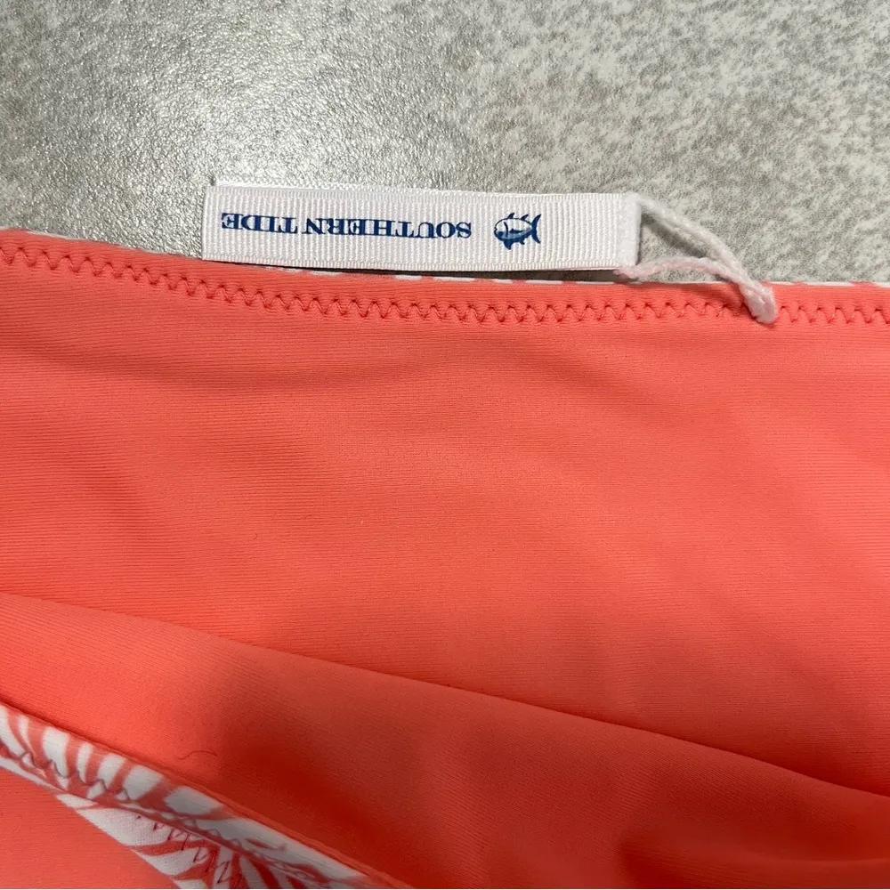 Southern Tide Bikini Bottom Conch Shell Coral Blossom Reversible Swim Sz M NWT - Image 11