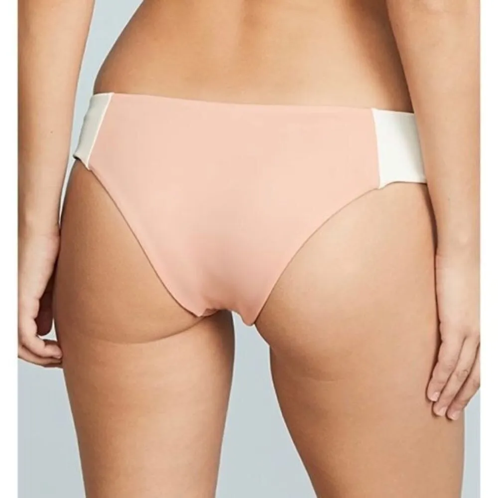 NWT Tori Praver Womens Macie Bikini‎ Bottoms Bathing Suit Cream Size Medium - Image 2