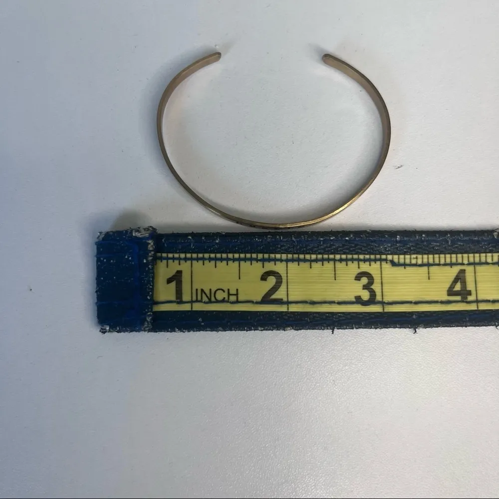 Gold MantraBand Hustle Adjustable Stainless steel Lead free Bracelet Cuff - Image 4