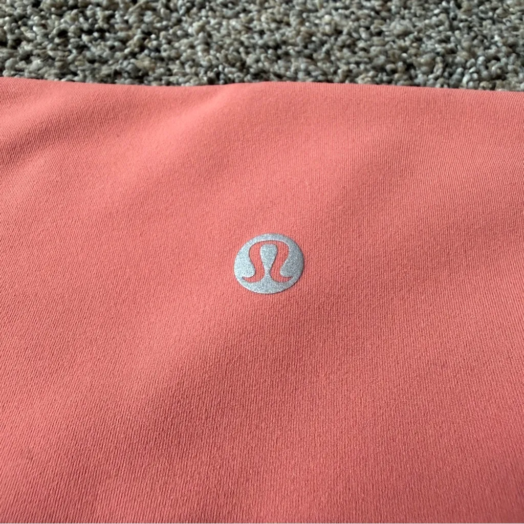 Lululemon In Movement Tight Leggings 26" Everlux Rustic Coral Pink 6 W5BPGS - Image 5