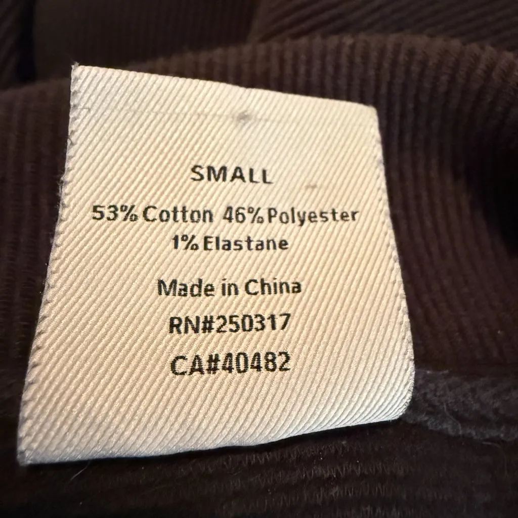 Varley Vine Half Zip Ribbed Jersey Sweatshirt Women's Small Black Active NWOT - Image 15