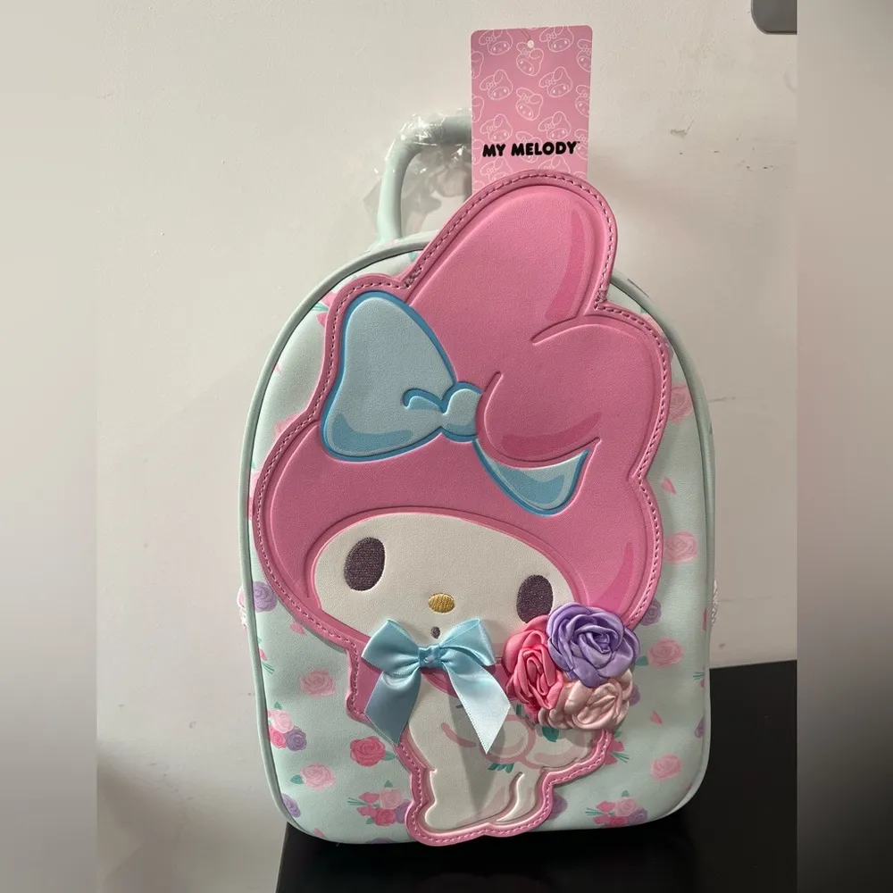 My Melody Pastel Floral Mini Backpack - Image 2