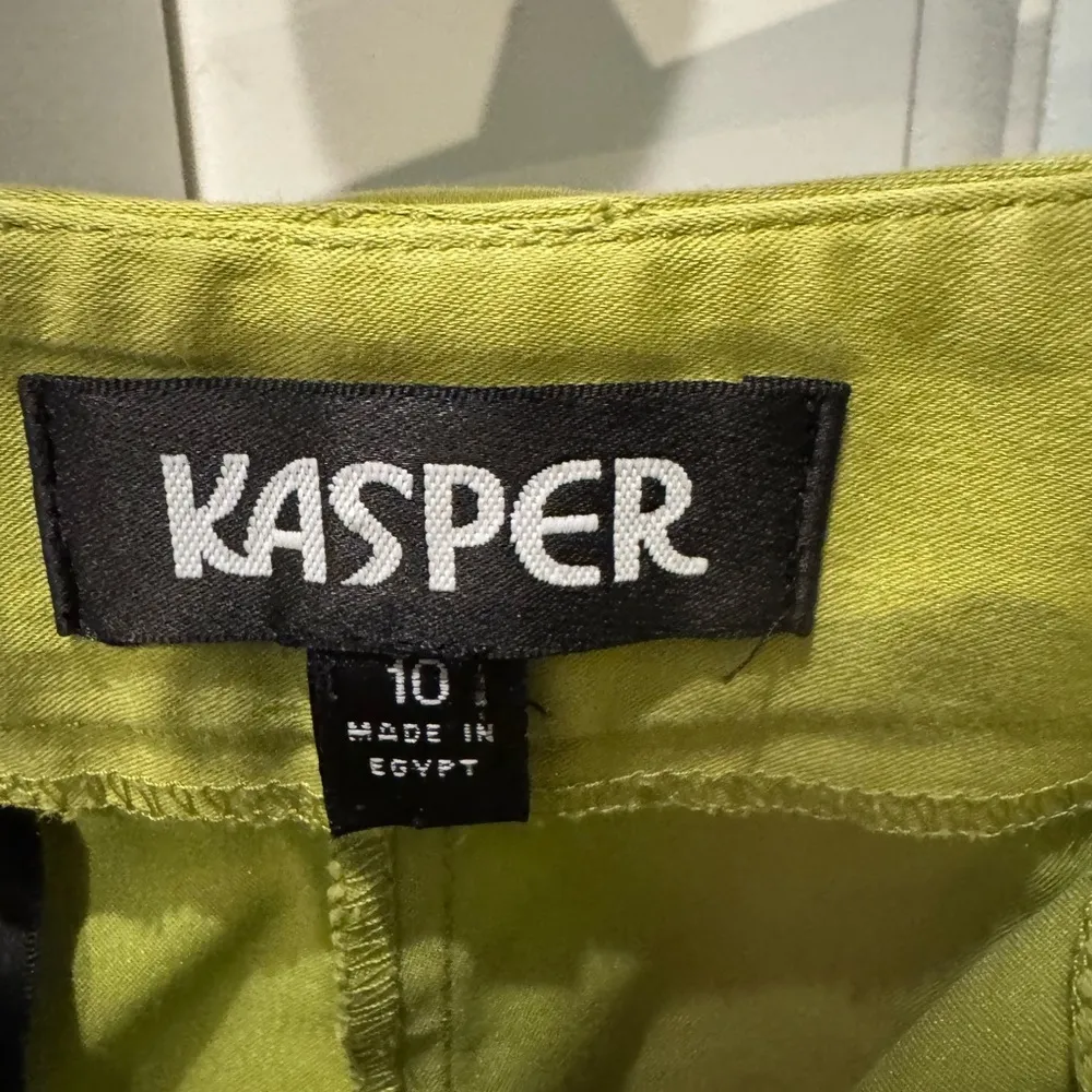 KASPER Lime Green Women’s Trousers Size 10 Classic Stylish On Trend Straight Leg - Image 7
