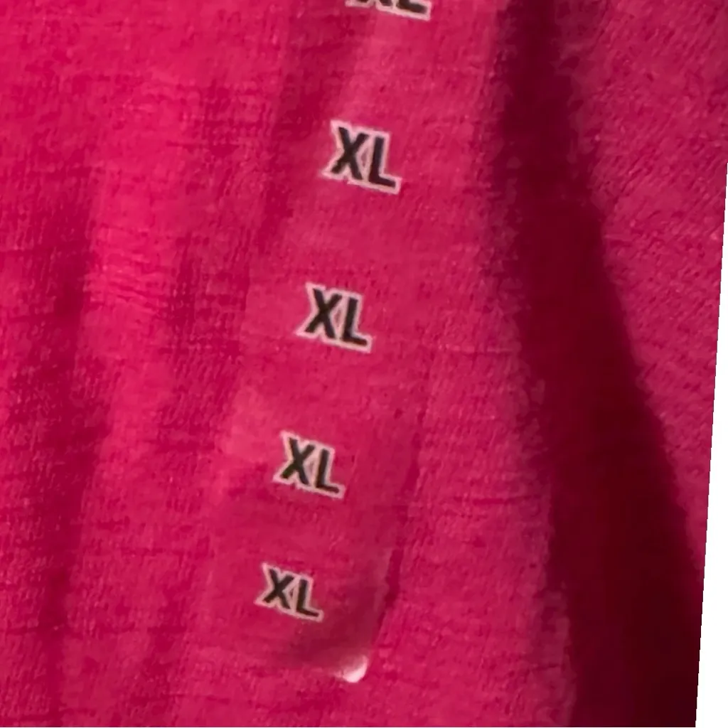 Arizona Jeans Women's Pink V-Neck Top Sz XL - Image 7