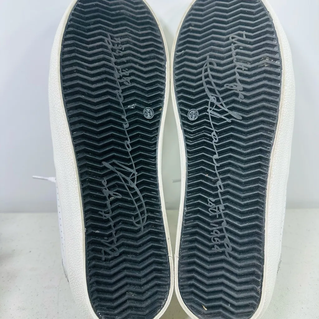 Vintage Havana Gadol Lace Up Women's Casual Sneaker Size 11 White Leather - Image 6