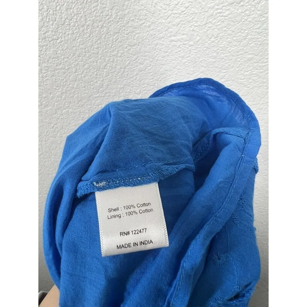 NSR Eyelet Tie Strap Midi Dress - Image 5