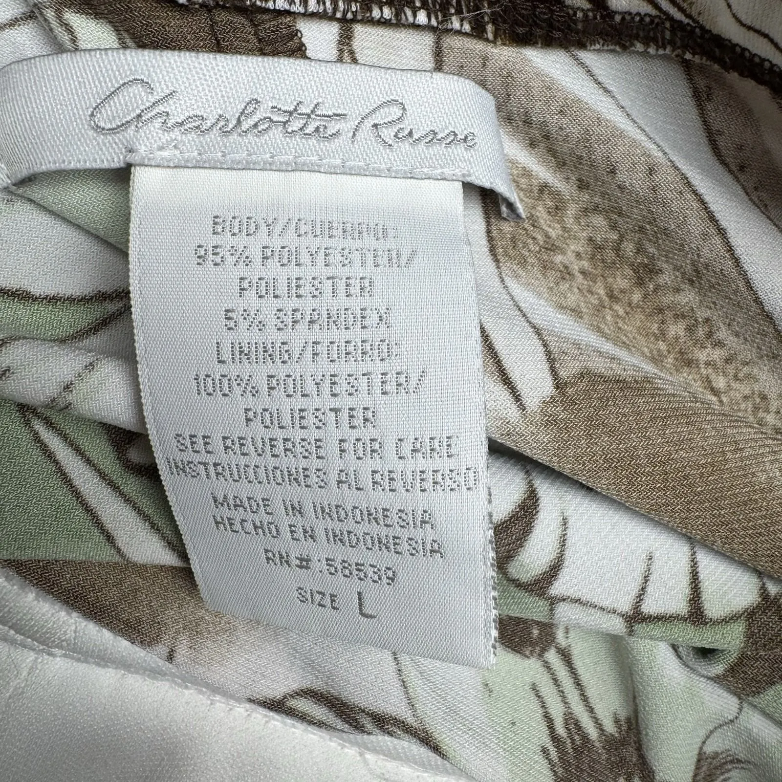 Charlotte Russe Womens Floral‎ Maxi Sundress Size large NWT - Image 5