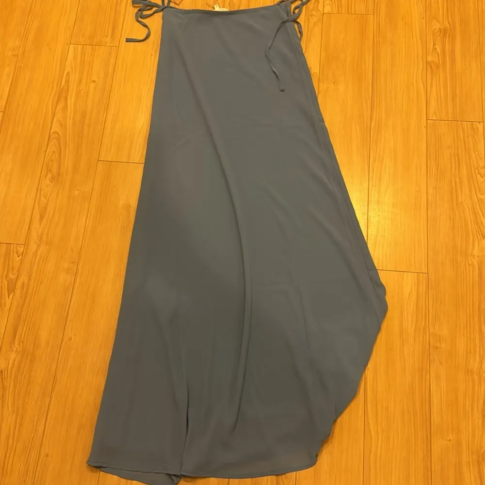 Maxine Maxi Skirt Azure Blue - Image 5