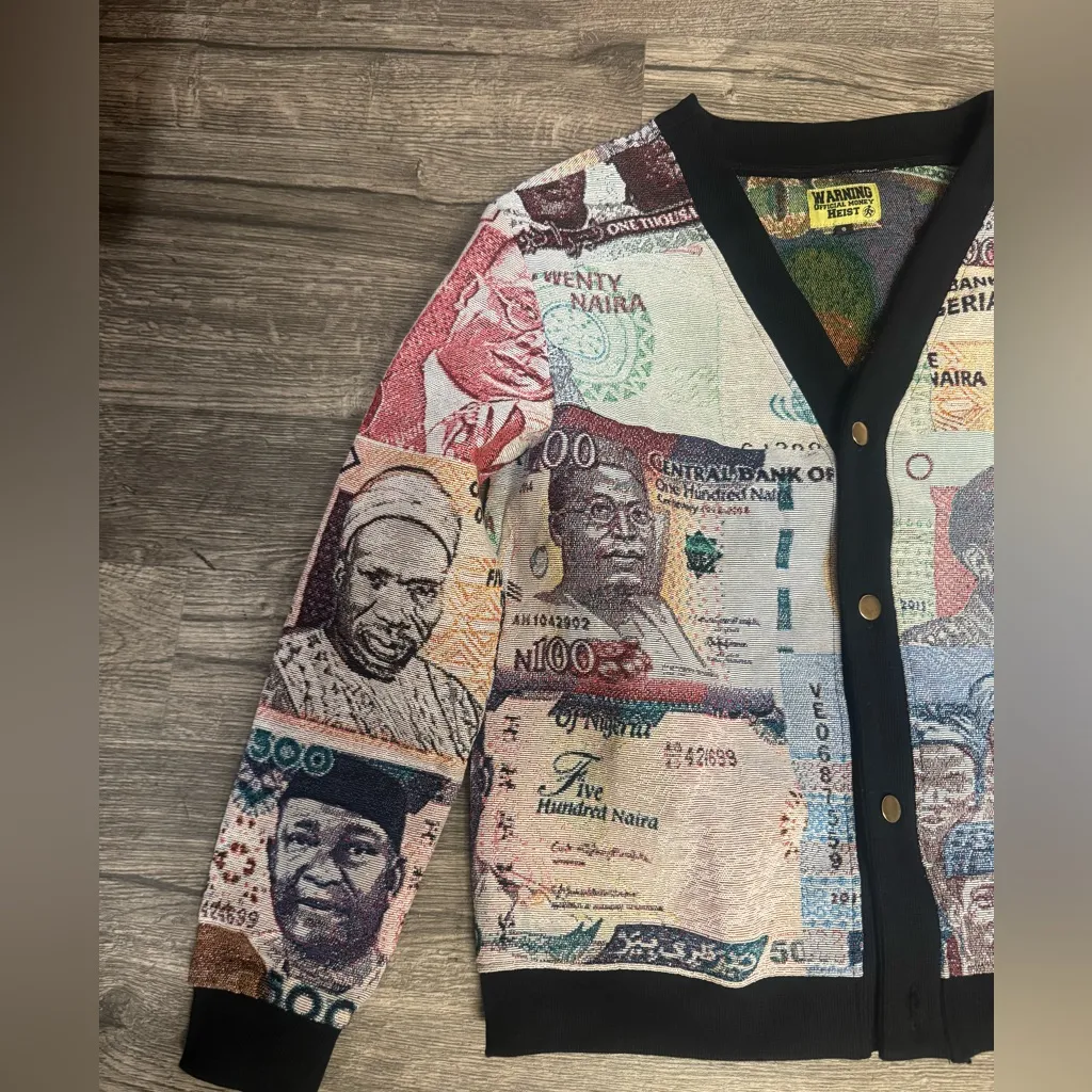 Multicolor Knit Fabric Red - Image 5