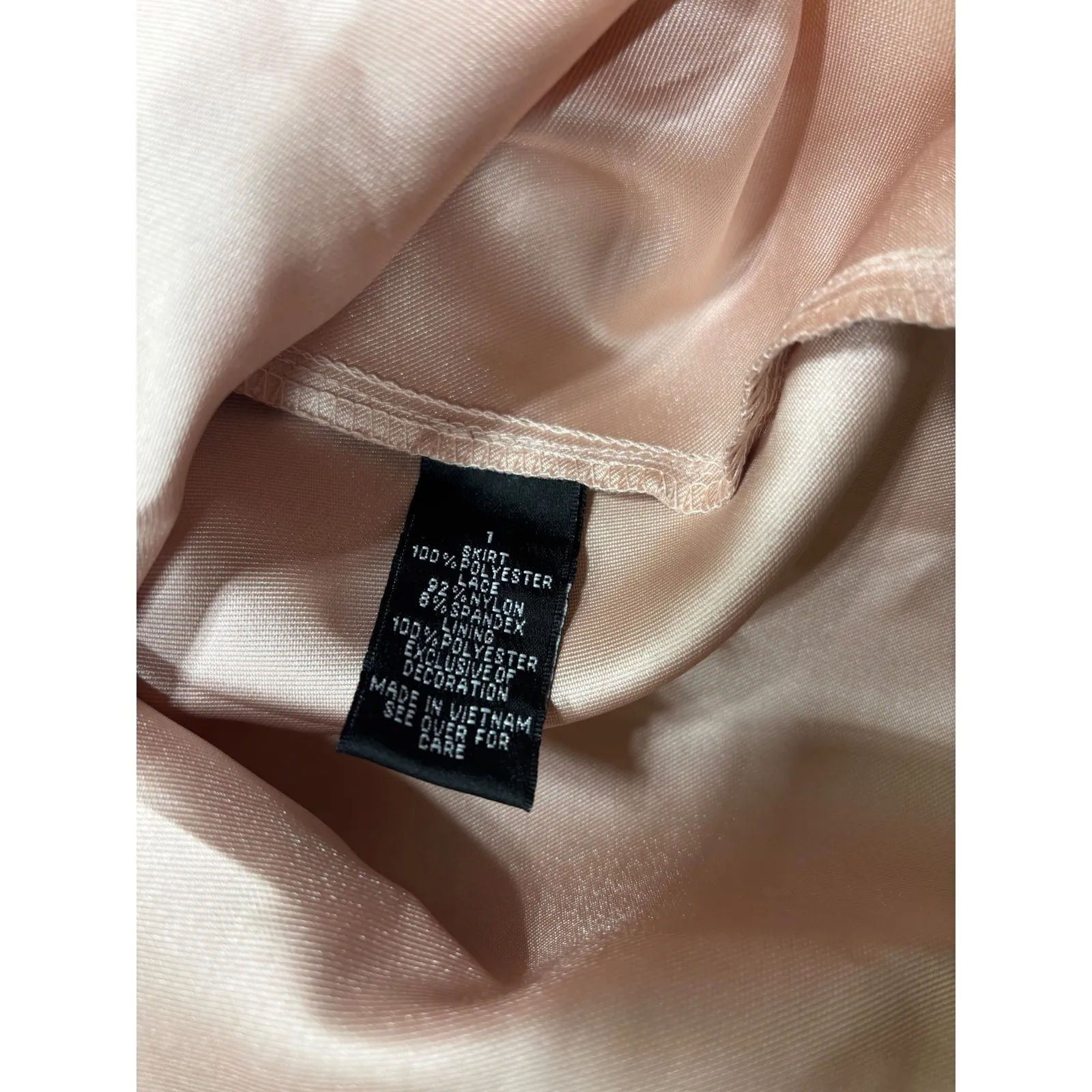 By & By Blush Size 1 Pink Black Sequin Lace‎ Homecoming Dress Pockets Size 1 - Image 14