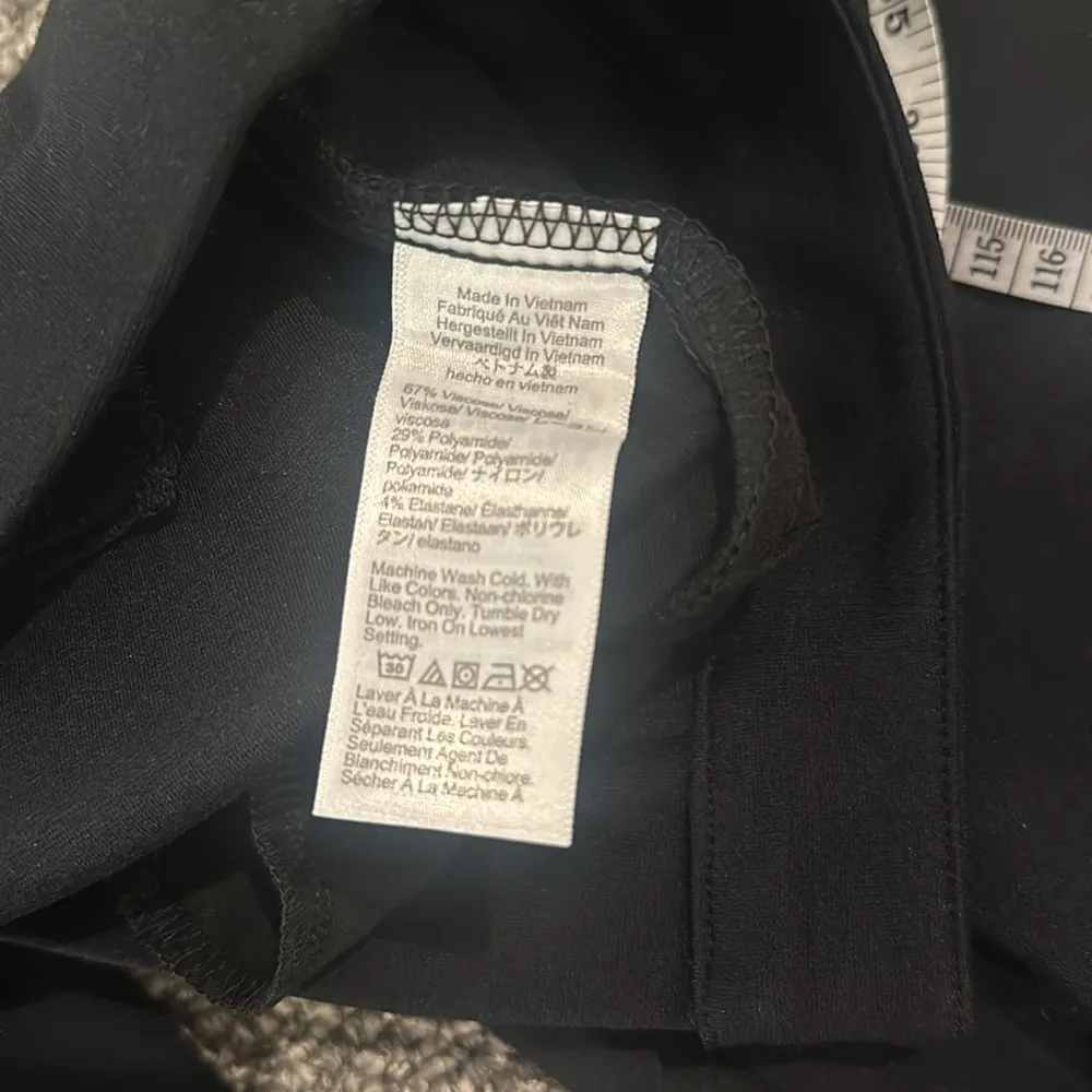 NWT JCrew Factory Petite Ponte Straight Leg Pants Sz 8P Black - Image 5