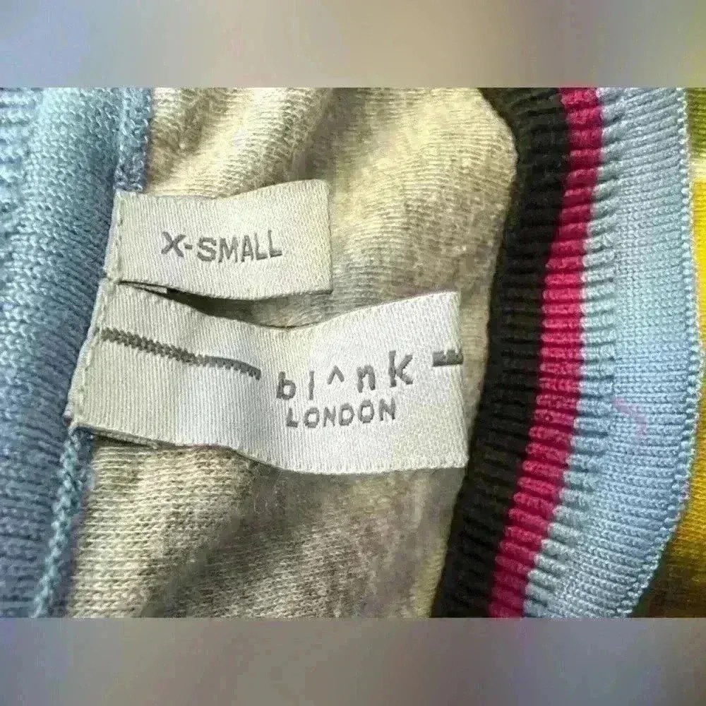 Blank $130 Bl-nk Bl^nk Anthropologie Contrast Eyelet Pullover. Bohemian Floral - Image 4