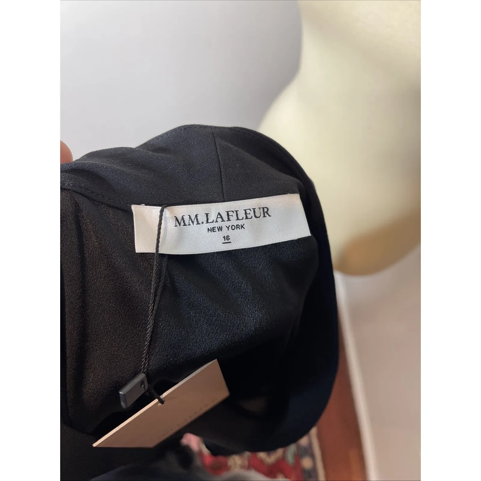 NEW MM Lafleur‎ Tory 5.0 Black Crepe Dress Size 16 - Image 10