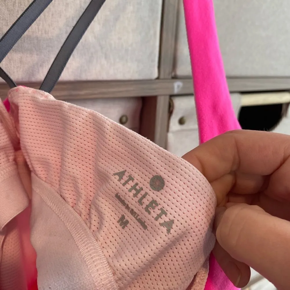 Athleta start up Neon pink athletic tank - Image 5