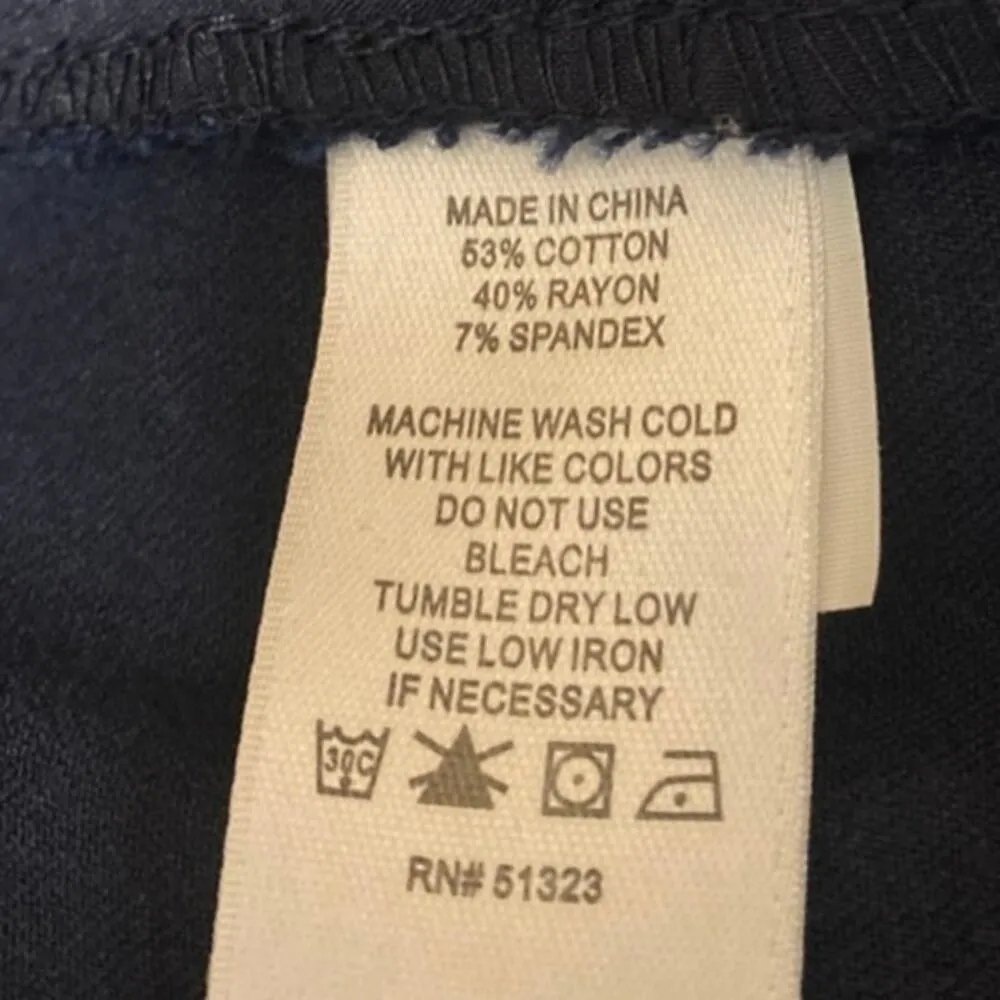 1. State Women's Blue Straight Skinny High Waist Trousers Chino Dress Pants 6 - Image 5