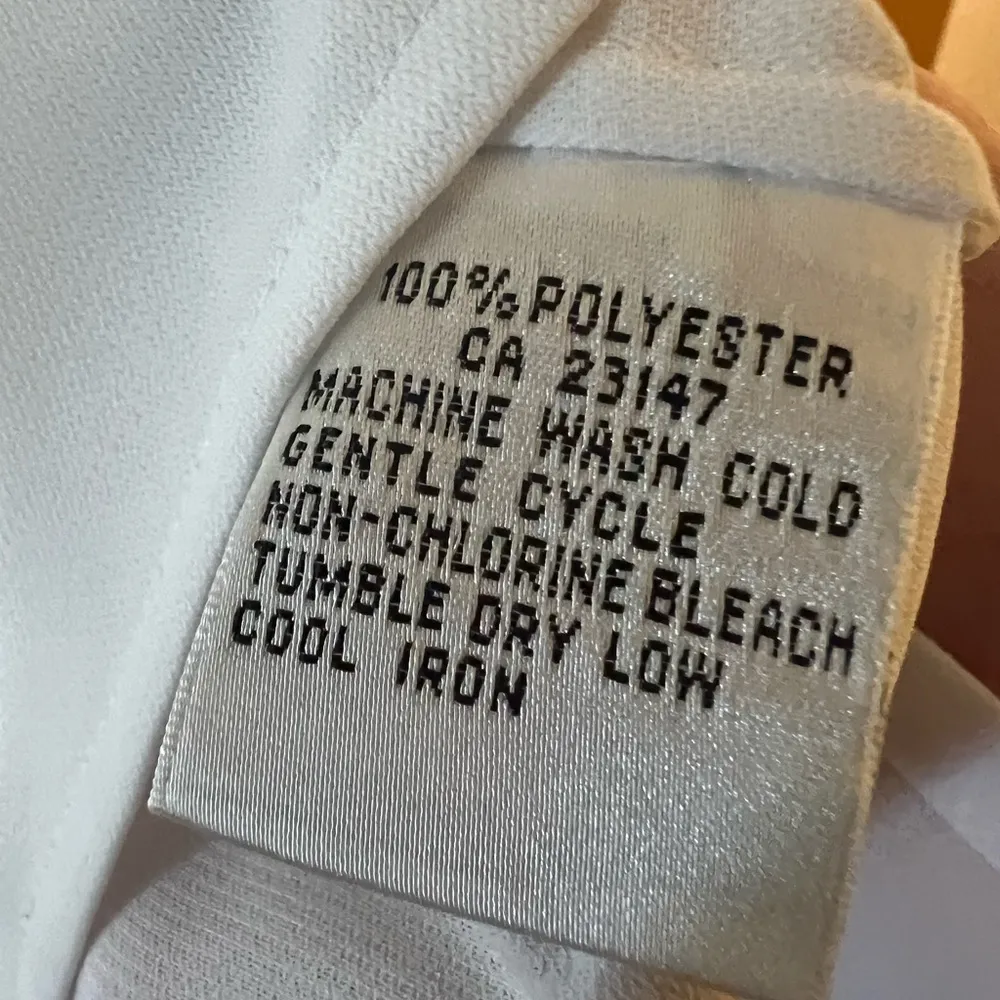 Talbots Woman Long Sleeve Button Down Shirt White Top Unique Buttons NWT 12 12W - Image 8