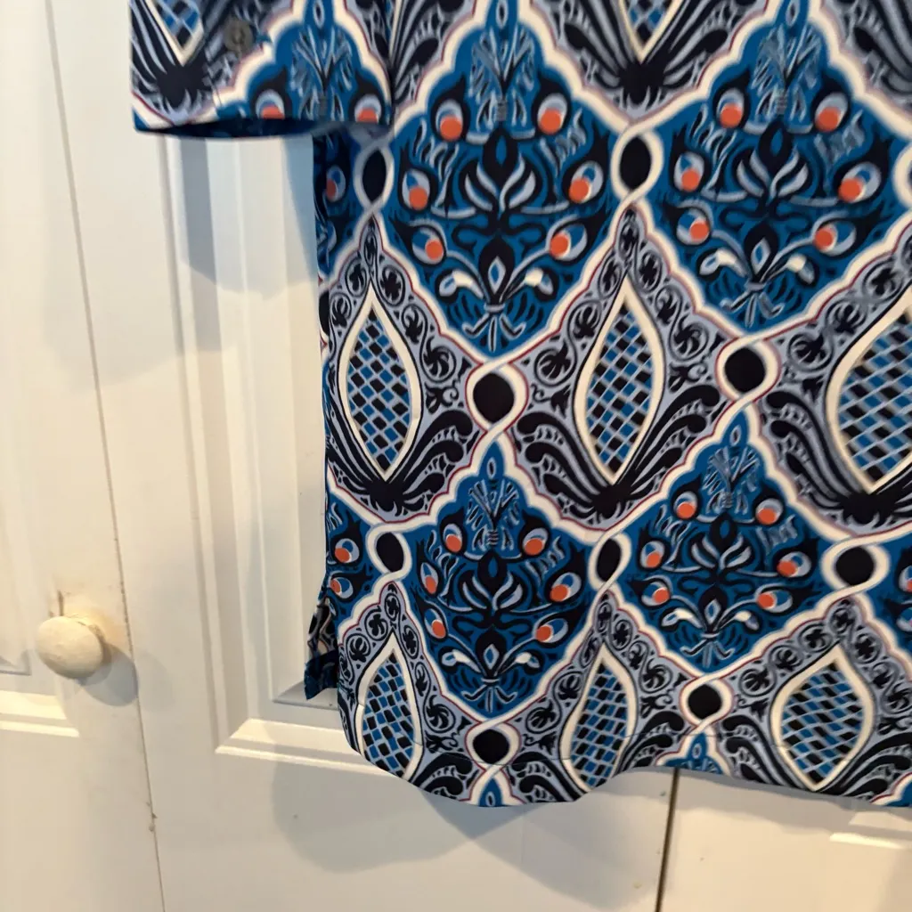 Loft Outlet Blue Dress‎ Size Small - Image 3