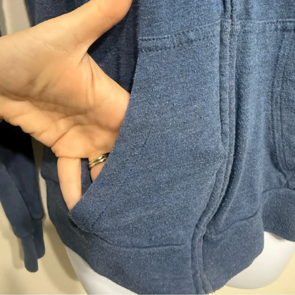 Harley Davidson full zip jacket‎ size M Blue Size M - Image 5