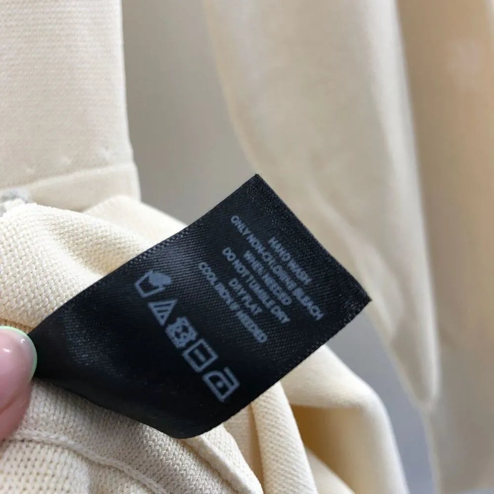 NBD  Tanner Ruched‎ Mini Dress in Ivory S - Image 8