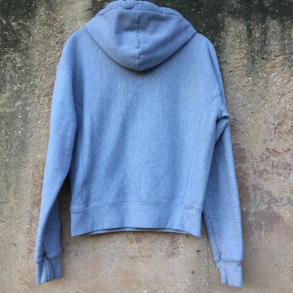Champion Reverse Weave Heather Grey Hoodie XS - Image 8