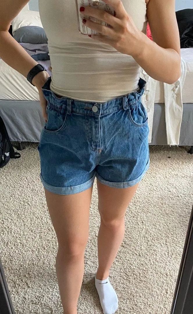 Nasty Gal Paperbag Shorts - Image 3