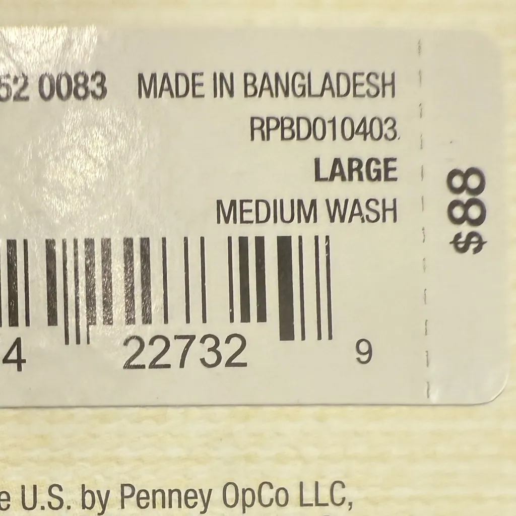 a.n.a Women's Blue Denim Blazer‎ Size L - Image 6