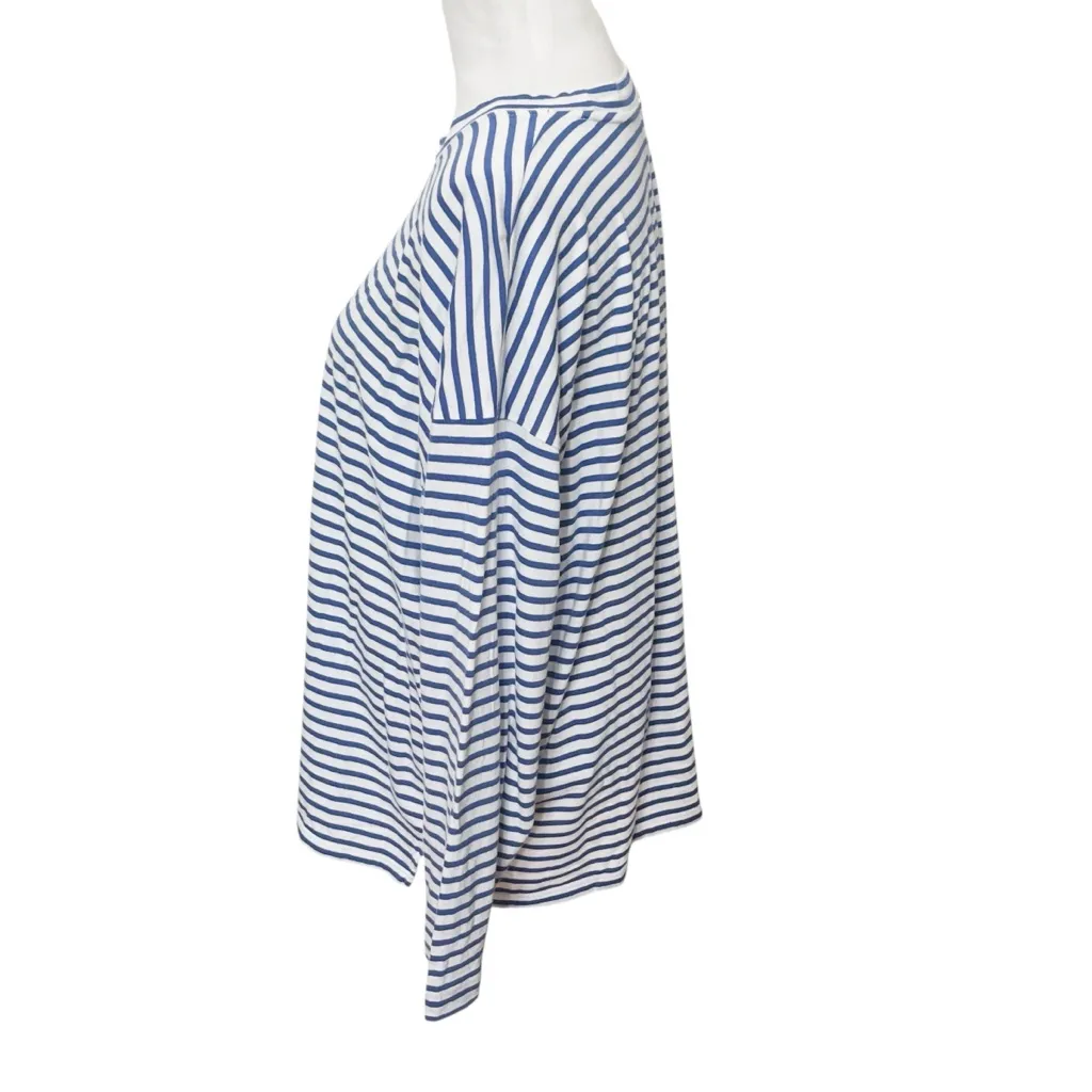 AYR The Port Tee Women’s XS Blue White Stripe Long Sleeve Pima Cotton Casual - Image 5