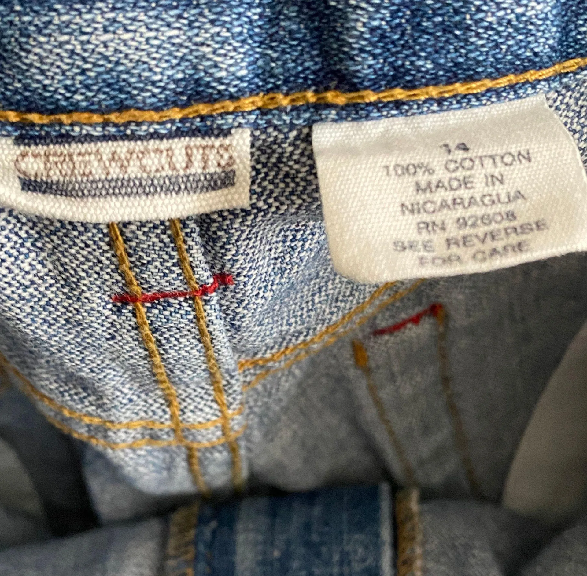 Vintage High Waisted Medium Wash Jeans Blue Size 28 - Image 5