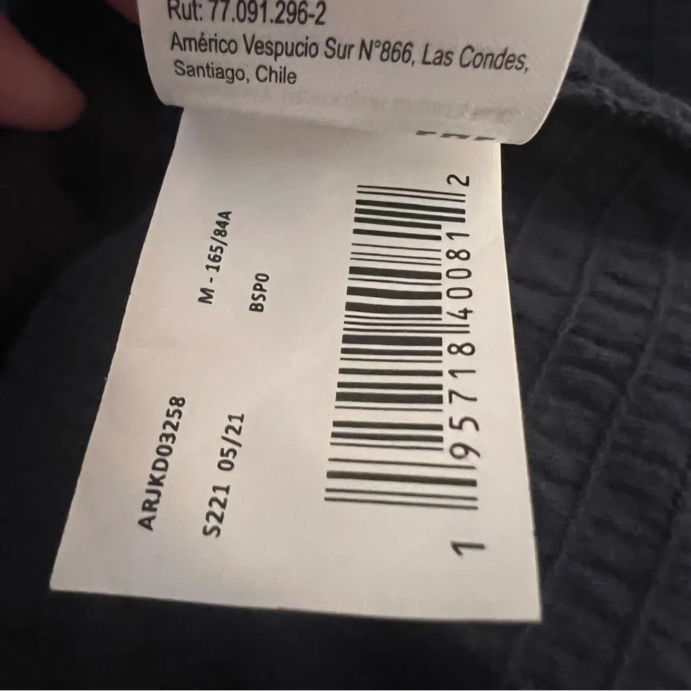 Roxy Off The Shoulder Smocked Mini Dress Size M Navy Blue‎ Cottagecore NEW! - Image 9