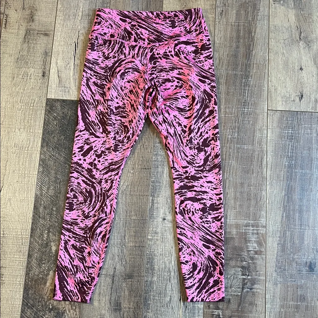 Nike Training Icon Clash One Dri Fit High Rise Swirl Print Leggings DQ6719-684 - Image 7