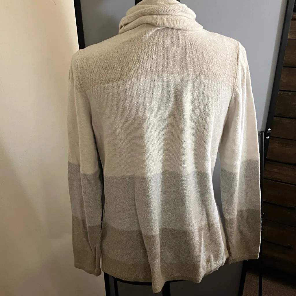 Croft & Barrow Cream Knit Sweater - Image 2