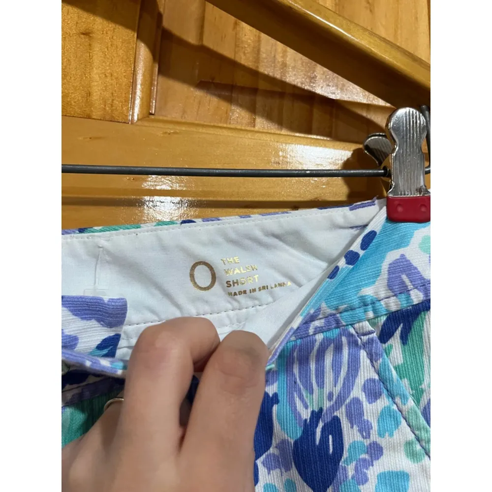 Lilly Pulitzer The Walsh Shorts Womens Multicolor Preppy Ocean Beach Cotton - Image 3