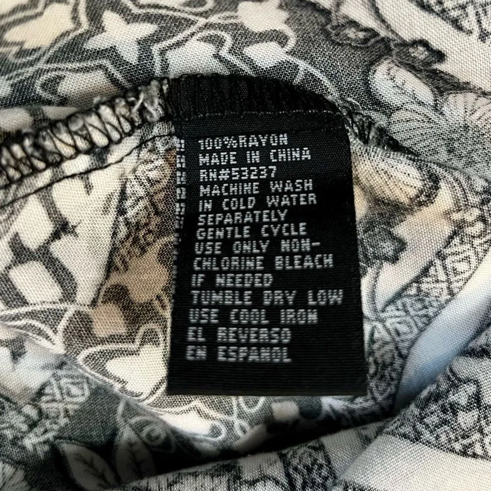 Unique Spectrum Women’s XL Geometric Patterned Blouse - Image 11