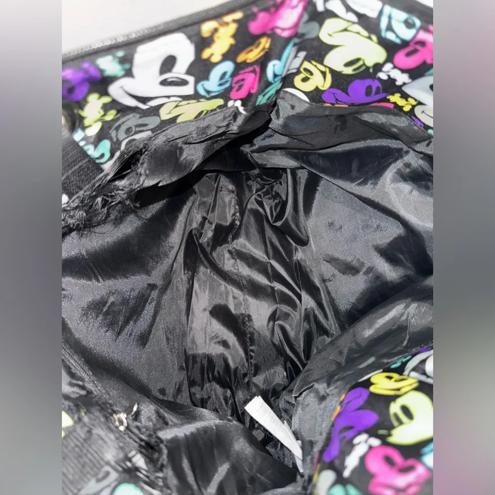 Authentic Disney Parks‎ Waterproof Multicolor Nylon Mickie Tote - Image 10