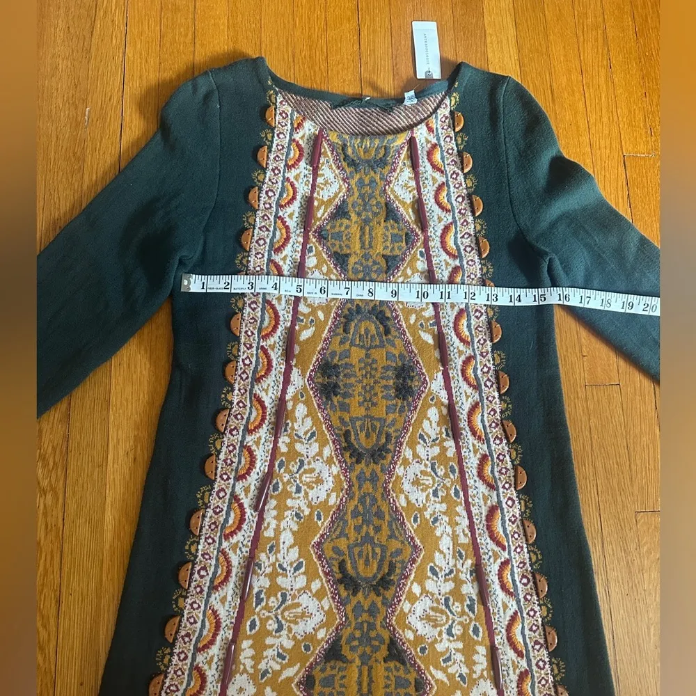 Anthropologie Lanka Tunic Dress by Knitted & Knotted, Size S, NWT - Image 4