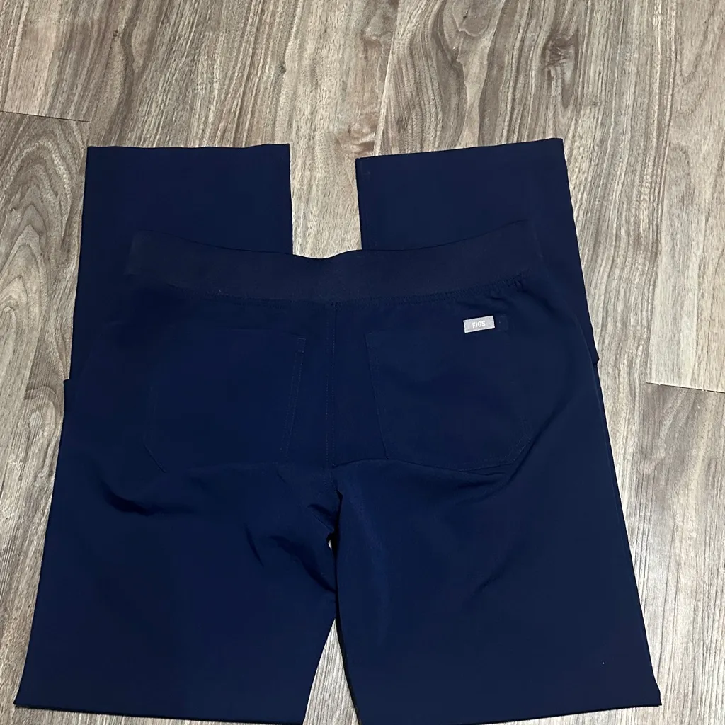 🩺 FIGS Navy Blue Scrub Pants | Comfortable Medical Uniform . - Image 8