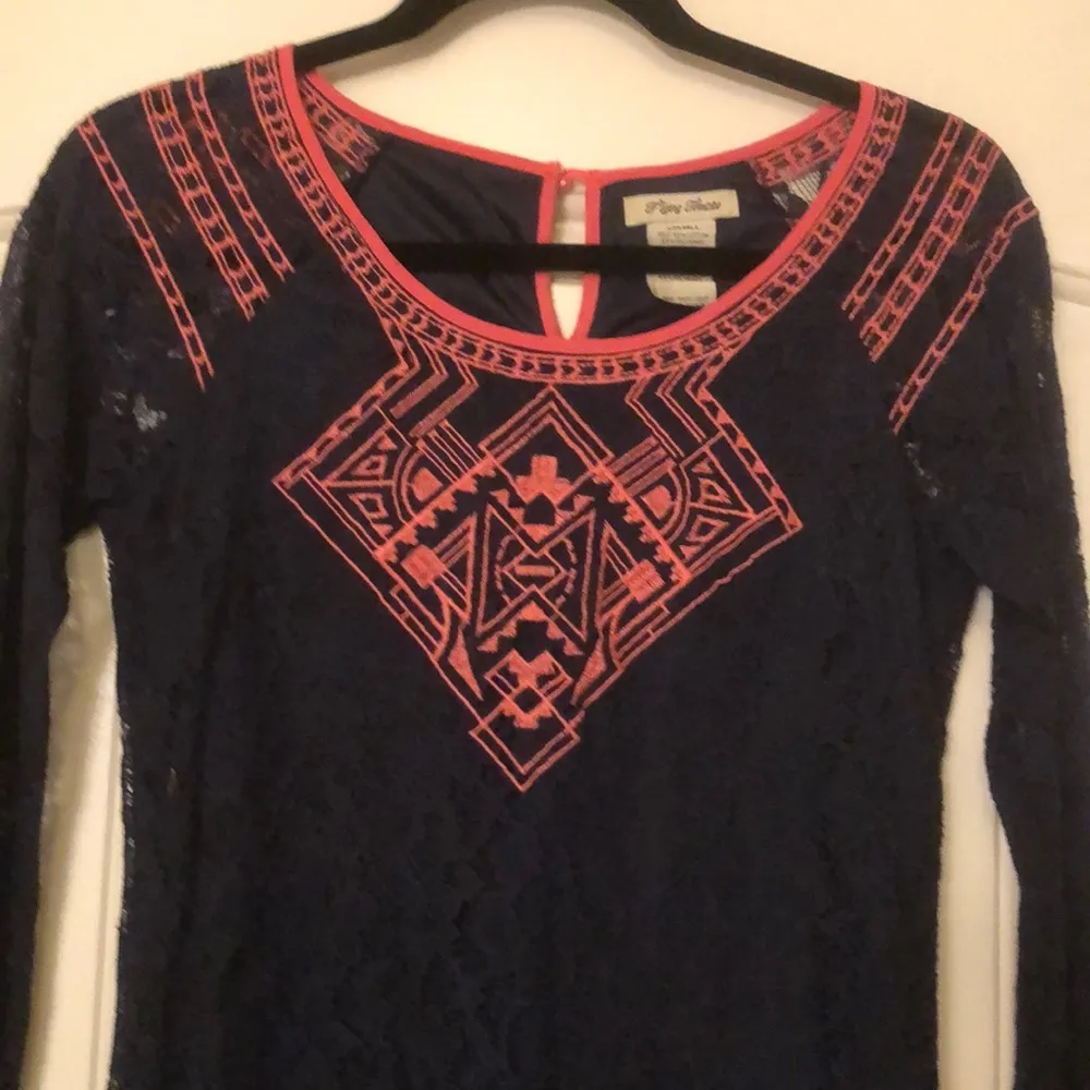 Flying tomato dark blue lace mini dress - Image 4