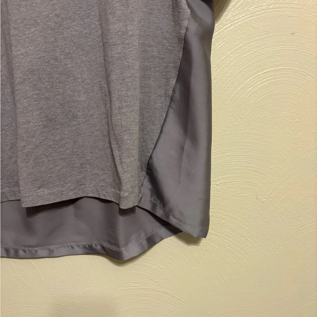 J. Crew Light Gray Short Sleeve Top - Image 7