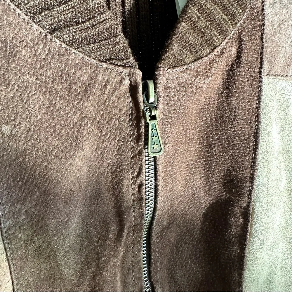 Vintage Faded Glory Brown Ribbed Sweater - Image 5