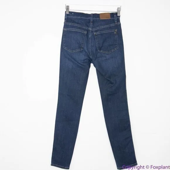 NEW Madewell 10" High-Rise Skinny Jeans in Woodland Wash: TENCEL™ Denim, 25‎ - Image 7