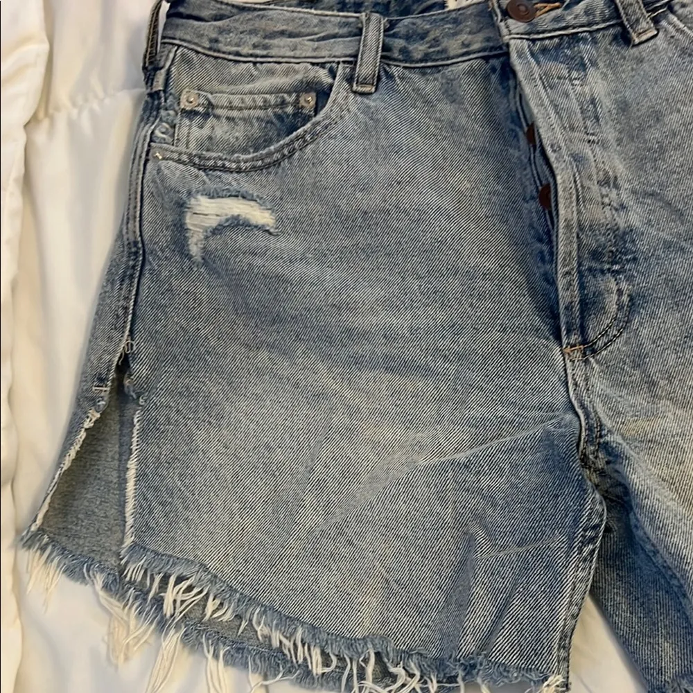 Free People Denim Shorts - Image 2