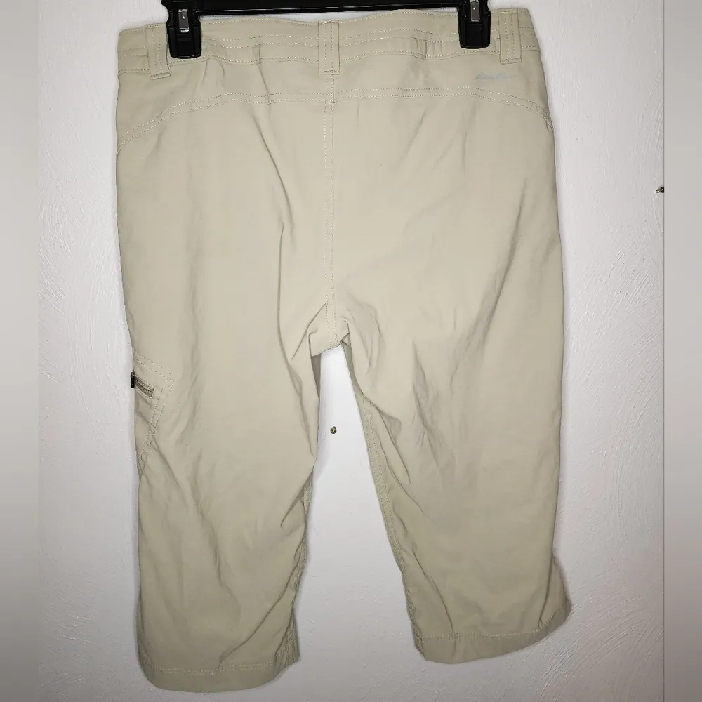 Eddie Bauer Travex Nylon Stretch Hiking Capri Cargo - Image 3